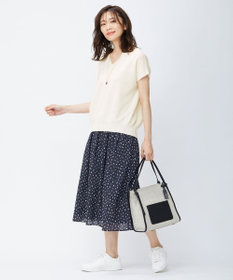 洗える】コットンアセテートVネック ニット / J.PRESS LADIES | ファッション通販 【公式通販】オンワード・クローゼット