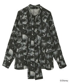 Green Parks ＦＡＮＴＡＳＩＡ／総柄ボウタイブラウス