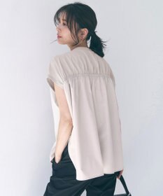 UNFILO BEAUTY FORM-T バックシャーリング Tシャツ グレージュ