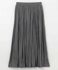 ANY 【ウエストゴム】シャイニーギャザースカート