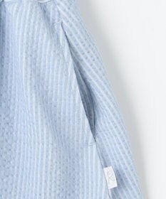 組曲 KIDS 【150-160㎝】サッカーストライプ キュロット