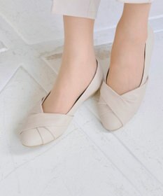 Tiaclasse 【安田美沙子さん/小倉優子さん着用】捻りデザインパンプス