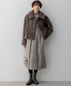 23区 【Oggi1月号/CLASSY.11月号掲載】ウーステッドウール リブタートルネック ニット