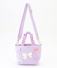 ANY KIDS リボン 2WAYバッグ