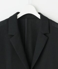 自由区 L 【人気素材・NEWアイテム】ラスティックメッシュハーフスリーブ ジャケット