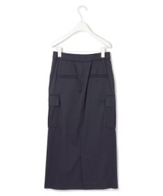 ICB L 【洗える】ウォームサテン カーゴスカート