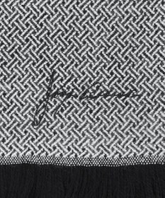 JOSEPH ABBOUD 【フランス製】ブレードライクパターン ストール