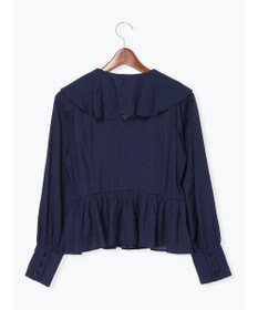 Te chichi ラッフルフリルペプラムブラウス