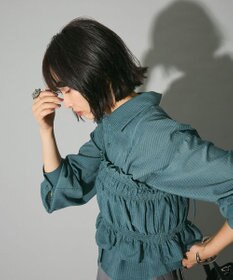 Green Parks ・ＥＬＥＮＣＡＲＥ　ＤＵＥ　ビスチェ付ショートシャツ