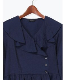 Te chichi ラッフルフリルペプラムブラウス