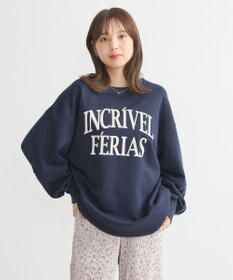 earth music&ecology アソートロゴルーズスウェット