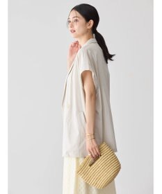 AMERICAN HOLIC 接触冷感Ｗボタンジレ