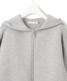 ICB 【洗える】 ビスコースエアーボンディング ジップアップフーディ