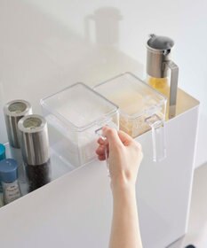 tower 隠せる調味料ラック タワー ホワイト