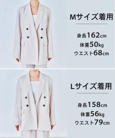 UNFILO 【セットアップ着用可】TENNEN TOUCH ダブルブレスト ジャケット