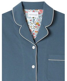 une nana cool 【綿100％】ハイゲージ天竺パジャマ　ＭＡＤＥ　ＷＩＴＨ　ＬＩＢＥＲＴＹ　ＦＡＢＲＩＣ