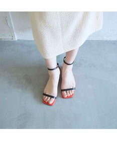 MODE ET JACOMO <MODE ET JACOMO>スリムストラップフラットサンダル