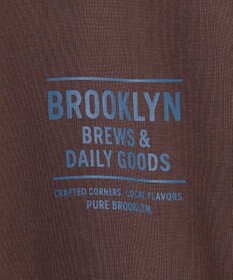 J.PRESS YORK STREET 【WOMEN】カフェロゴプリント Tシャツ