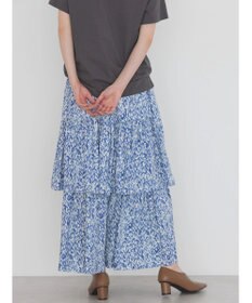 AMERICAN HOLIC ティアードエスニックプリントスカート