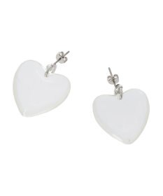 Green Parks ・ＨＡＬＦ　ＴＩＭＥ　クリアハートピアス