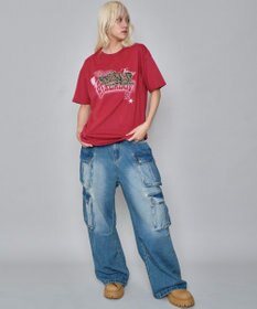 WEGO 【ユニセックス着用ITEM】パターンアップリケグラフィックT（SS）