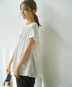 組曲 【WEB限定】コンシャスジャージー チュニックカットソー