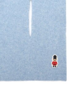 MOONBAT MACKINTOSH PHILOSOPHY 【日本製】バッキンガムベア付きウール100%縮絨プチマフラー