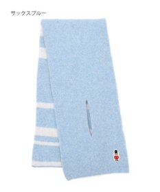 MOONBAT MACKINTOSH PHILOSOPHY 【日本製】バッキンガムベア付きウール100%縮絨プチマフラー