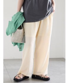 Te chichi カットクレープイージーパンツ《2026 SUMMER LOOK item》