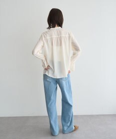 YECCA VECCA フリルデザインブラウス