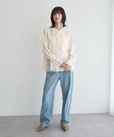 YECCA VECCA フリルデザインブラウス