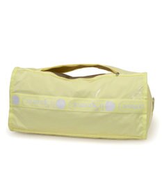 LeSportsac DELUXE MED WEEKENDER MH/ロゴジャガードライムスナイデル