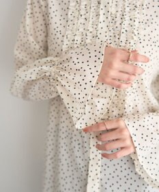 YECCA VECCA フリルデザインブラウス