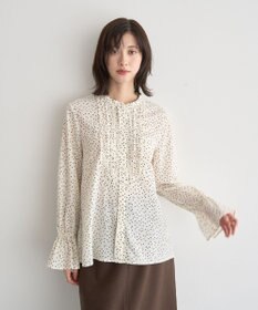 YECCA VECCA フリルデザインブラウス