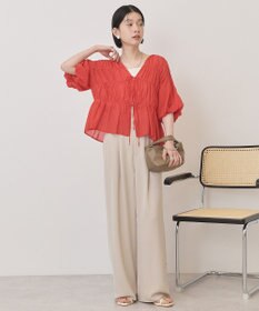 AMERICAN HOLIC フロントリボンブラウス