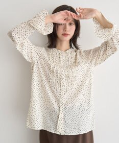 YECCA VECCA フリルデザインブラウス