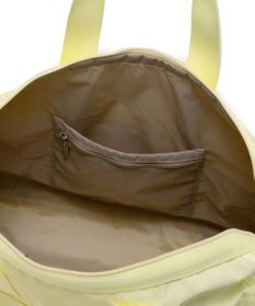 LeSportsac DELUXE MED WEEKENDER MH/ロゴジャガードライムスナイデル
