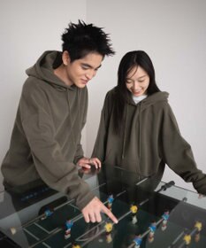 WEGO 【ユニセックス着用ITEM/MLXLサイズ展開/新色追加/裏起毛】スウェットプルパーカー