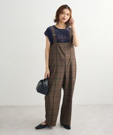 Green Parks ベロアロゴフレンチスリーブチュニック