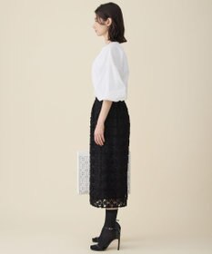 自由区 L ボリュームスリーブ ブラウス