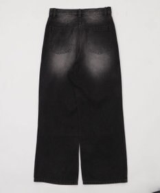 WEGO 【S～Lサイズ展開/ウエスト調整可】パラシュートデニムパンツ