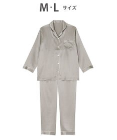 ワコール／睡眠科学 パジャマ シルク100% 長袖 長ズボン ここちよく眠れる 吸放湿性 レディース YDX542 睡眠科学／ワコール