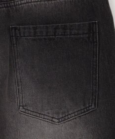 WEGO 【S～Lサイズ展開/ウエスト調整可】パラシュートデニムパンツ