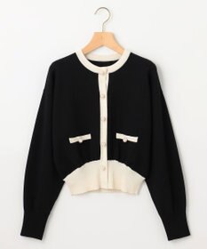 組曲 L 【WEB限定色あり】ELENA パールボタン ニットジャケット