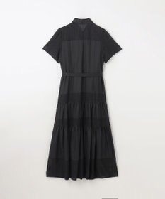 GRACE CONTINENTAL メッシュコンビシャツワンピース