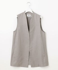 J.PRESS LADIES 【セットアップ対応・洗える・UVケア・速乾】 OXIJEWELストレッチ ジレ