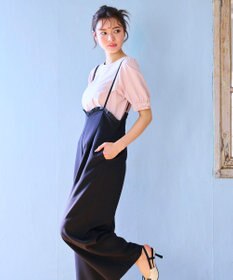 Feroux パフスリーブリボン Tシャツ