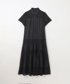 GRACE CONTINENTAL メッシュコンビシャツワンピース