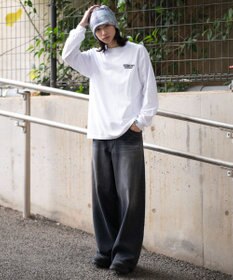 WEGO 【ユニセックス着用ITEM】別注VISIONゴーストスケーターグラフィックT（LS）