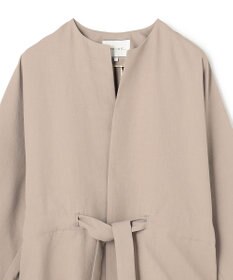 BEIGE， PORDIC / ドロスト付きノーカラージャケット